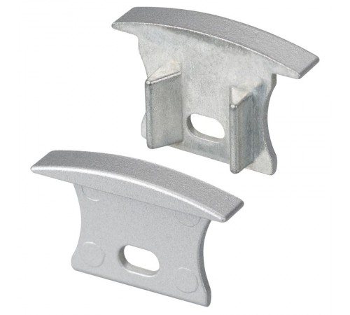 Заглушка ALU-SLIM-H15-F с отверстием  018253  Arlight