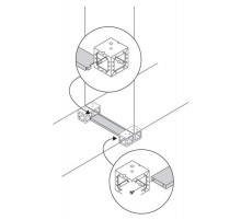 Фланцы усилит. для кабелей Ш=800,2 шт. ZN8001  ABB