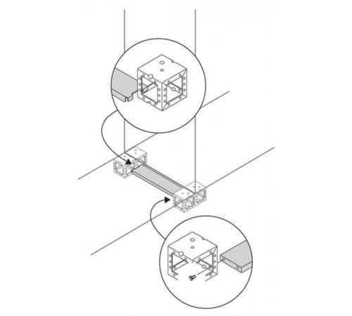 Фланцы усилит. для кабелей Ш=800,2 шт. ZN8001  ABB