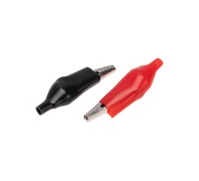 Зажим "крокодил" 5 А 56 мм в изоляторе  16-0003  REXANT