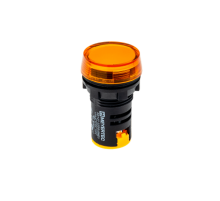 Сигнальная LED лампа, желтый, 24V AC/DC IP65 MT22-S15  90834  ОВЕН