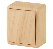 Переключатель 11-1203-11 , 10АХ-250В, ОУ, Эксперт, Сосна Б0020662  ЭРА