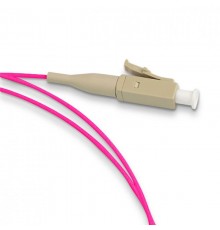 Пигтейл FPT-B9-504-LC/PR-1M-LSZH-MG волоконно-оптический MM 50/125 (OM4), LC, 1 м, LSZH  359004  Hyperline