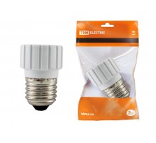 Переходник Е27-GU10 белый  SQ0335-1006  TDM