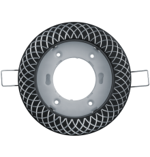 Светильник встраиваемый под лампу GX53 NGX 93 075 NGX-R11-004-GX53 (Сетка черный хром, серебро)  93075  Navigator