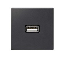Simon Connect Зарядное устройство USB, К45, Uпост = 5 В, графит  K126B-14  Simon