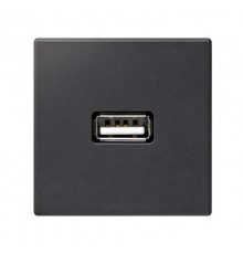 Simon Connect Зарядное устройство USB, К45, Uпост = 5 В, графит  K126B-14  Simon