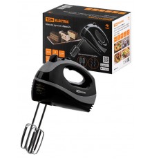 Миксер ручной "Зевс 2", 300 Вт, 5 скоростей, режим "Турбо", 2 комплекта насадок, черный, TDM  SQ4011-0002  TDM