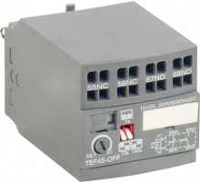 Приставка времени электронная TEF4S-OFF с пружинными клеммами для AF09-AF38-K и NF-K (задержка на отключение 0.1-100с)  1SBN020115R1000  ABB