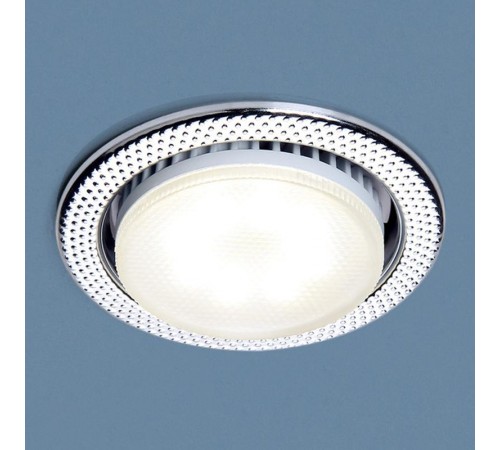 Светильник точечный встраиваемый 1066 GX53 CH хром  a034587  Elektrostandard