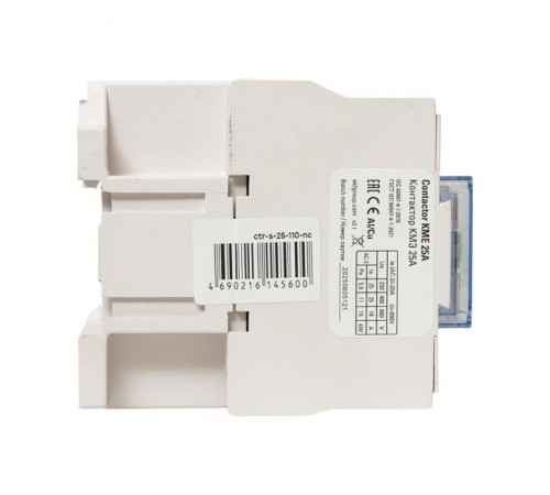 Контактор малогабаритный КМЭ 25А 110В 1NO EKF  ctr-s-25-110  EKF