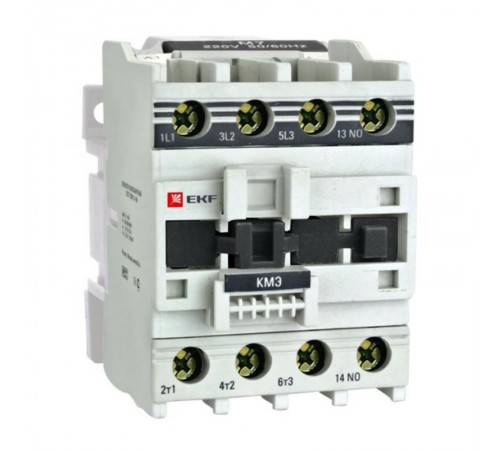 Контактор КМЭ малогабаритный 25А 24В 1NC EKF PROxima  ctr-s-25-24-nc  EKF