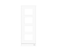 Рамка станции вызова, размер 1/4, белая51024CF-W ABB