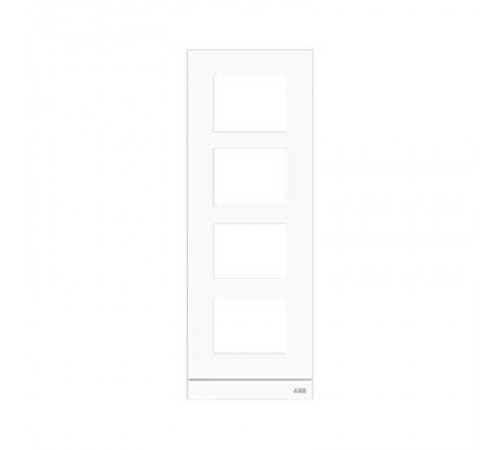Рамка станции вызова, размер 1/4, белая51024CF-W ABB
