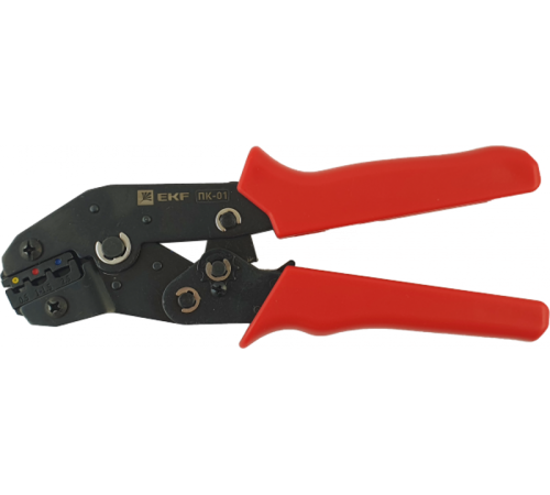 Пресс-клещи ПК-01 ( 0.25-2.5 мм2 НКИ НВИ) EKF Master   pk-01-mas   EKF