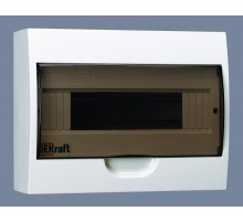 Корпус пластиковый навесной 12 модулей, IP41, ЩРН-П-12  31011DEK  DEKraft