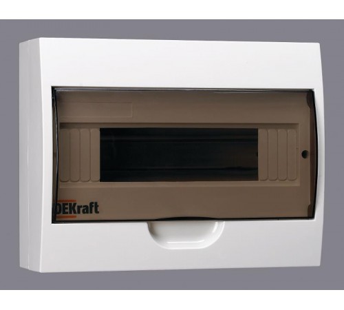 Корпус пластиковый навесной 12 модулей, IP41, ЩРН-П-12  31011DEK  DEKraft