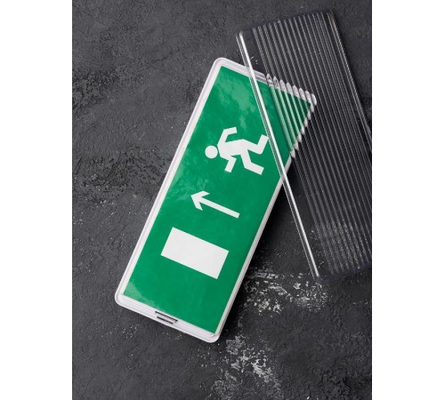 Пиктограмма "Направление прямо" 320х120мм (для EXIT, SAFEWAY-40)  pkal-01-05  EKF