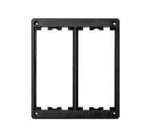 Simon Connect Рамка для настенных блоков Сима Классик на 2 S-модуля, графит  SM202-14  Simon