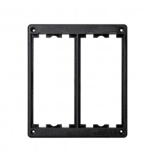 Simon Connect Рамка для настенных блоков Сима Классик на 2 S-модуля, графит  SM202-14  Simon