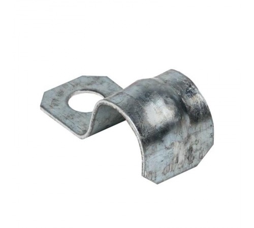 Скоба металлическая однолапковая СМО d12-13мм. (100шт.) EKF PROxima  sm-1-12-13  EKF