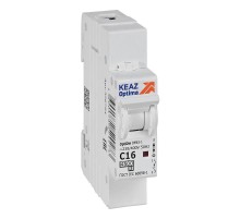 Выключатель автоматический однополюсный OptiDin BM63-1C16-4,5-УХЛ3  326794  КЭАЗ