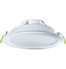 Светильник светодиодный ДВО NDL-P1-25W-840-WH-LED (аналог Downlight КЛЛ 2х26) 25Вт 4000К IP44 опал  94838  Navigator