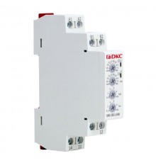 Реле контроля тока, тип DRC, 0.8-8А, конфигурация контакта 1CO, 24-240 AC/DC  DRC-C8-1-240  DKC