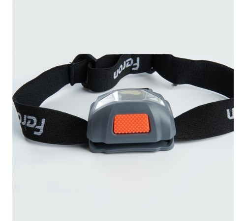 Фонарь налобный светодиодный аккумуляторный 3W 1COB, USB IP44, пластик, TH2301  41680  FERON