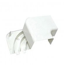 ARC-LAN RLA 100х55 Угол плоский с задней стенкой и разделителем  576311  Ecoplast