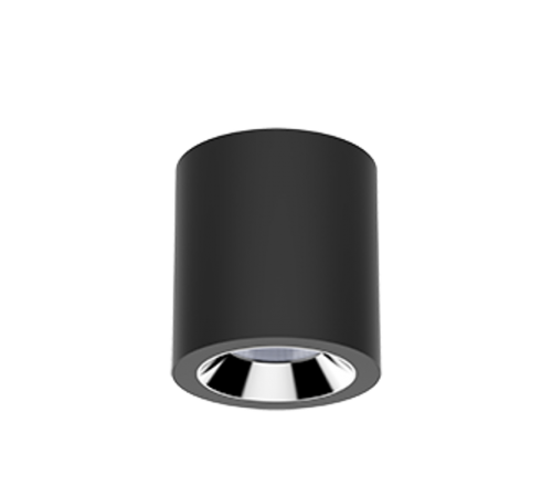 Светильник светодиодный DL-02 Tube накладной 160*150 32W 4000K 35° RAL9005 черный муар  V1-R0-T0113-20000-2003240  VARTON