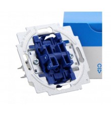 Механизм 1-клавишного, 2-полюсного контрольного выключателя с лампой, 10А 250В  1022-0-0656   2CKA001022A0656  ABB