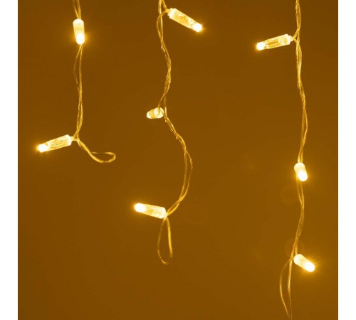 Светодиодная гирлянда ARD-EDGE-CLASSIC-2400x600-CLEAR-88LED-MILK-FLASH Warm/Warm (230V, 6W) (Ardecoled, IP65)  034120  Arlight