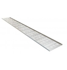 CDV-150x9-32U-RAL7035 Перфорированный вертикальный кабельный организатор-лоток 150х9 мм, высотой 1423 мм, 452056  Hyperline