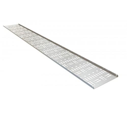 CDV-150x9-32U-RAL7035 Перфорированный вертикальный кабельный организатор-лоток 150х9 мм, высотой 1423 мм, 452056  Hyperline