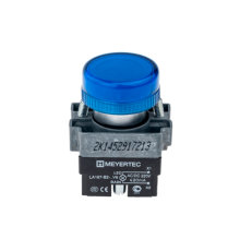 Сигнальная лампа в сборе, синий, 220V AC/DC, мет. MTB2-BV636  43358  ОВЕН