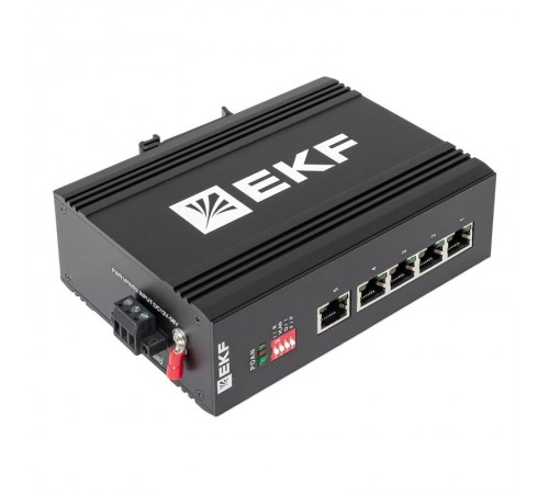 Промышленный неуправляемый коммутатор U-5GT, 5 портов 10/100/1000Base-T(X) RJ45, монтаж на динрейку TSX TSX-U-5GTEKF