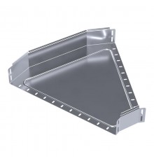 Угол горизонтальный 45 градусов Стандарт INOX (AISI 316) 600х100  PR16.3454  Промрукав