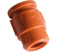 Разъем высокотемпер.CIH12-AS2,нейлон 6,оранжевый,d12мм  7TCA298010R1075  ABB