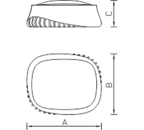 Светильник светодиодный пылевлагозащищенный для ЖКХ TITAN 16 LED OPL 5000K  1670000080  Световые Технологии