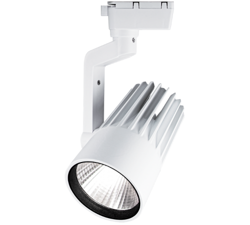 Светильник светодиодный трековый однофазный PTR 0130-2 30w 4000K 24° WH (белый) IP40  .5022737  Jazzway