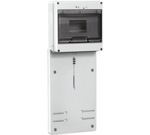 Панель для установки счетчика ПУ3/2-8 3-фазный с боксом для автоматов модульных серий (8 мод.) (ВхШхГ) 200x465x64мм  MPP10-3  IEK Снят с пр-ва