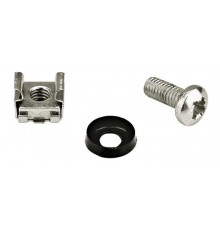 Hyperline CNS-M6-16-50 Комплект винт M6, квадратная гайка, шайба (16 мм) (50 шт.)  481550  Hyperline