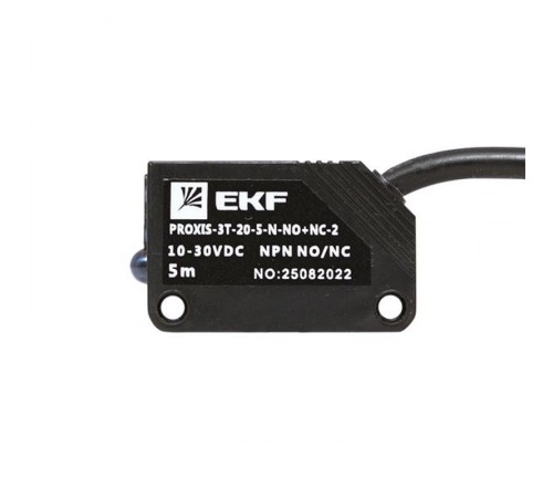 Оптический бесконтактный датчик  PROXIS-3T-20-5-N-NO+NC-2  EKF
