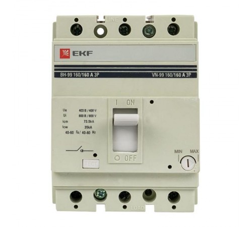 Выключатель нагрузки ВН-99 160/160А 3P EKF PROxima  sl99-160-160  EKF