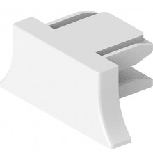 Заглушка пластиковая для шинопровода, белый, LD1011 для CAB1003  41884  FERON