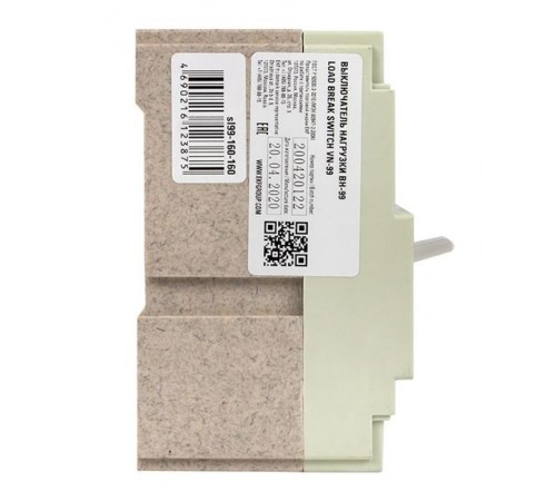 Выключатель нагрузки ВН-99 160/160А 3P EKF PROxima  sl99-160-160  EKF