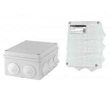 Коробка распределительная о/п 150х110х70мм, крышка, IP55, 10 гермовводов, инд. штрихкод,  SQ1401-1242  TDM
