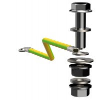 TITAN Точка заземления внешняя  TI-00D-GP  IEK