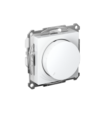 AtlasDesign Белый Светорегулятор (диммер) поворотно-нажимной LED RC 400Вт механизм  ATN000123  SE